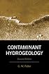 Contaminant Hydrogeology