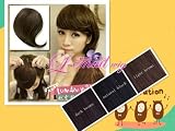 Inclined Bang Hair Piece Extension Darkb Rown Pj15 Only 1 Color