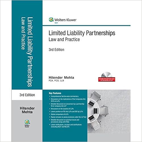 Limited Liability Partnership- Law and Practice