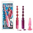 California Exotics / Swedish Erotica Waterproof Vibrating Pleasure Beads Pink Probe Adult Sex Toy Kit