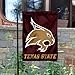 Texas State University Garden Flag and Yard Banner