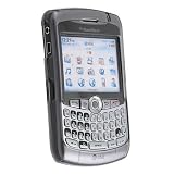 Clip-On Crystal Case for Blackberry Curve 8300, Clear Smoke