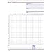 Adams Grid Sketch Book, Carbonless, 8.38 x 11.44 Inches, White and Canary, 2-Part, 25 Sets (DC8511)