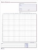 Adams Grid Sketch Book, Carbonless, 8.38 x 11.44 Inches, White and Canary, 2-Part, 25 Sets (DC8511)