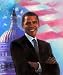 Barack Obama (Capitol Building) Art Poster Print - 11