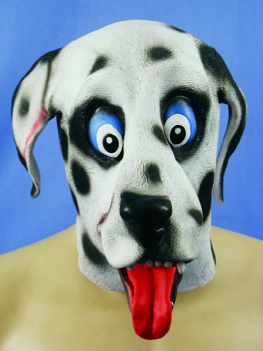 Dalmatian Dog Mask Halloween Costumes Adult Mens