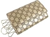 グッチ(GUCCI) GUCCI(グッチ)138093-AW12G-9504 Micro GUCCI SIMA グッチ 6連キーケース マイクログッチシマ シャンパンゴールド(並行輸入)