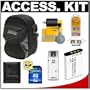 Rokinon Digital Camera Weather Resistant Carry Case + EN-EL11 Battery + 4GB SDHC Card + Cleaning Kit for Nikon Coolpix S550 & S560 Digital Cameras