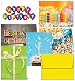 It's Your Birthday - 36 Birthday Cards for $12.99- 6 Designs - Blank Cards - Yellow Envelopes Included