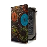 Proporta Cover/Custodia per Amazon Kindle 4 in Ecopelle - Design Fuochi d'artificio