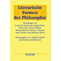 Literarische Formen der Philosophie