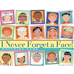 Eeboo I Never Forget A Face Matching Game