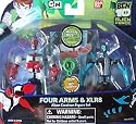 Ben 10 (Ten) Alien Creation Chamber Mini Figure 2-Pack Four Arms and amp; XLR8