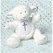 Mary Meyer Christening Plush Rattle, Lamb