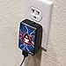 NCAA Auburn Tigers WP-200 Dual-Port USB Wall Charger