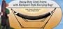 High-Grade Foldable Hammock (Black) Folding Hammock with Carrying Bag