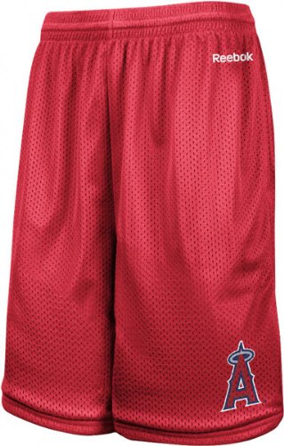 Los Angeles Angels of Anaheim Johnson Mesh Shorts
