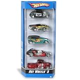 Mattel Hot Wheels 2006 1:64 Scale Police Trooper Coupes 5 Pack Die Cast Car Gift Set