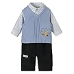 Newborn Boys' Classic Pooh Vest Set - Great Lakes