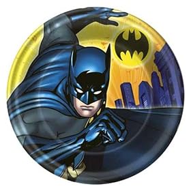 Batman The Dark Knight Lunch Plates, 8ct by Rubies