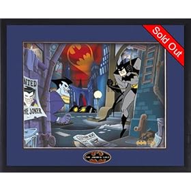 Animated Animation Batman's Joker's Wild Animaled Cel