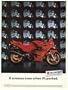 1990 Suzuki Katana 600 Motorcycle Screams Parked Print Ad (18560)