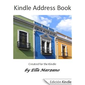 Kindle Address Book with Grocery List