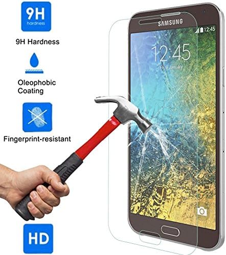 Ultra-high Resolution Magic Premium Tempered Glass Film Screen Protector Anti-fingerprint Ultrathin for Samsung (Galaxy E5)