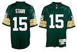 Bart Starr Green Bay Packers Adult Green 1969 NFL Replithentic Embroidered Throwback Football Jersey (M=40)