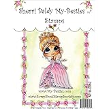 My-Besties MYB62 Clear Stamp, Princess Twinkle Toes, 4-Inch x 6-Inch