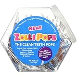 Zollipops The Clean Teeth Pops Hexagon Variety Jar