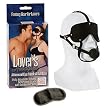 California Exotics / Swedish Erotica Lover's Headgear Advanced Eye Mask with Ball Gag Black Adult Sex Toy Kit