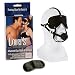 California Exotics / Swedish Erotica Lover's Headgear Advanced Eye Mask with Ball Gag Black Adult Sex Toy Kit