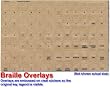 Braille Keyboard Stickers for the Blind and Visually Impaired