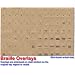 Braille Keyboard Stickers for the Blind and Visually Impaired