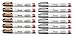 Sharpie Oil Based Paint Markers, Medium 12-Pack, 6 Gold and 6 Silver