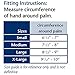 Truform Donning Gloves for Medical Compression Stockings Pantyhose Support Tights, Increased Grip and Protection, 1 Pair, X-Large