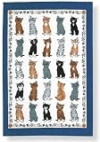 Produkt-Bild: ULSTER WEAVERS Leinen Geschirrtuch Handtuch - Serie ' kittens arrived ' - Katzen Motiv