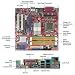 PC Hardware : Intel G45M LGA775 MAX16GB 4DDR2 Matx 2PCI Dvi X4500HD Raid Bluray