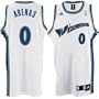 Gilbert Arenas #0 Washington Wizards Swingman NBA Jersey White Size M
