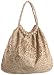 Melie Bianco Lily Flower Cut-Out Hobo,Ivory,one size