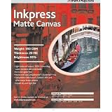 Inkpress ACW111750 Fine Art Matte Canvas 350 GSM 11in X 17in 50 Sheets