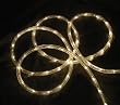 18' Warm Clear LED Indoor/Outdoor Christmas Rope Lights