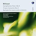 Symphonies N�4 & N�8, Concerto Pour Piano N�4, Ballade Pour Piano & Orchestre
