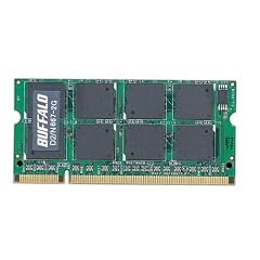 BUFFALO ノートPC用増設メモリ PC2-5300 (DDR2-667) 2GB D2/N667-2G/E