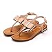 Alexis Leroy Women's Comfortable Bowknot Flip-Flops Sandals