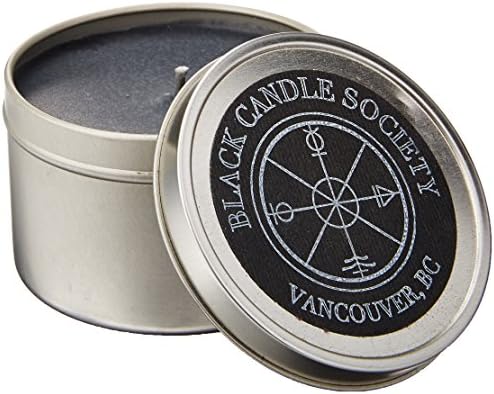 Black Candle Society Natural Soy Candle, Ritual (Frankincense/Sandalwood), 6 oz