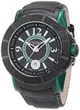 Stuhrling Original Men's 543.332P571 Lifestyles Sentry Swiss Quartz Date Green Watch