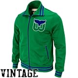 Mitchell & Ness Hartford Whalers Cross Check Track Jacket Extra Large
