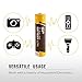Silicon Power AAA Household Alkaline Batteries 40 Count, Bulk-Packaging